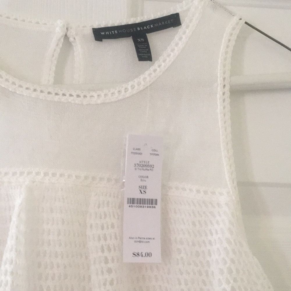WHBM new Women’s sleeveless shirt XS - Picture 2 of 3
